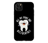 Tous Mes Jeux de Mots sont des Jeux de Mots Amusants accidentels Coque pour iPhone 11 Pro Max