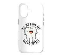 Tous Mes Jeux de Mots sont des Jeux de Mots Amusants accidentels Coque pour iPhone 17
