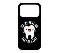 Tous Mes Jeux de Mots sont des Jeux de Mots Amusants accidentels Coque pour iPhone 17 Pro