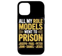 Tous Mes Modèles sont Allés en Prison Religion Chrétienne Coque pour iPhone 12/12 Pro