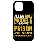 Tous Mes Modèles sont Allés en Prison Religion Chrétienne Coque pour iPhone 14