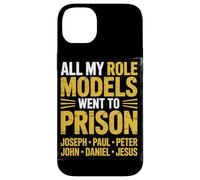 Tous Mes Modèles sont Allés en Prison Religion Chrétienne Coque pour iPhone 14 Plus