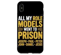 Tous Mes Modèles sont Allés en Prison Religion Chrétienne Coque pour iPhone XS Max
