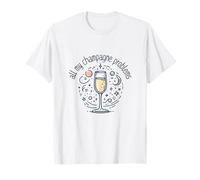 Tous Mes problèmes de Champagne T-Shirt