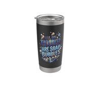 Tous mes problèmes sont des bulles de savon Gobelet isotherme en acier inoxydable double paroi