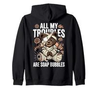 Tous Mes problèmes sont des Bulles de Savon Sweat à Capuche