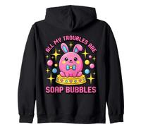 Tous Mes problèmes sont des Bulles de Savon Sweat à Capuche