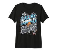 Tous Mes problèmes sont des Bulles de Savon T-Shirt Haut de Gamme