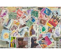 Tous Monde 100 Divers Timbres d'outre-mer (Timbres pour Les collectionneurs)