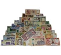 Tous Monde 25 Divers Billets Dehors 25 différents Pays (Billets pour Les collectionneurs - Pas de Moyen de paiement)