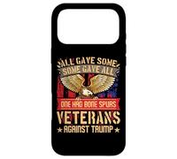 Tous Ont donné, Certains Ont donné à Tous Les vétérans du Drapeau américain Contre Trump Coque pour iPhone 17 Pro Max