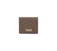 TOUS Petit portefeuille marron Kaos Mini Lines 2002379643