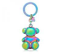 TOUS Porte-clés Metal Bold Bear 395910427 métal, Iridiscent, Talla única, Moderne