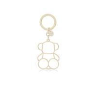 TOUS Porte-clés Silhouette avec silhouette d'ours Bold Bear de couleur dorée. Dimensions (H x l) : 5,60 x 4,50 cm.