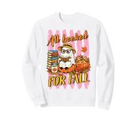 Tous réservés pour l'automne Mignon Lecture Fantôme Citrouille Humour Automne Sweatshirt