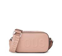 TOUS Sac à bandoulière Reporter T La Rue New Topo, Femme, Beige, Taille Unique
