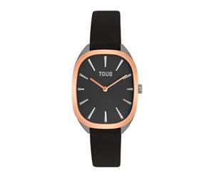 TOUS Watches Heritage Montre Femme Analogique Quartz avec Bracelet Cuir 3000136100