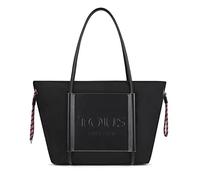 TOUS XL EMPIRE Soft Sac Shopper avec fermeture éclair Noir 17 x 52 x 29,5 cm, Noir, SUPER GRANDE