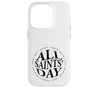 Toussaint catholique François Thérèse Jeanne d'arc Joseph Coque pour iPhone 14 Pro