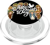 Toussaint catholique St Joseph Marie Thérèse Jude Cecelia PopSockets PopGrip pour MagSafe