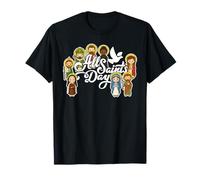 Toussaint catholique St Joseph Marie Thérèse Jude Cecelia T-Shirt