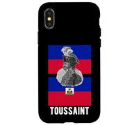 Toussaint L'Ouverture Drapeau Haïti - Révolution Haïtienne 1804 Coque pour iPhone X/XS