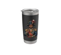 Toussaint Louverture Haïti Gobelet isotherme en acier inoxydable double paroi