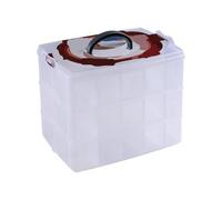 Tousse de Maquillage Boîte De Rangement Réglable for Objets Et Artisanaux for Une Organisation Optimale Sac Rangement Manucure