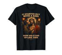 Tout a commencé par Un Baiser Judas Betrayal Jesus Christian T-Shirt