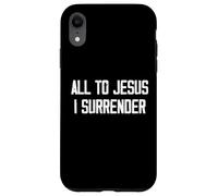 Tout à Jésus, Je m'abandonne Coque pour iPhone XR