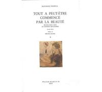 Tout a peut-être commencé par la beauté - Écrits sur l'art et pensées détachées II - Jean-Marie Pontevia - William Blake - Livre