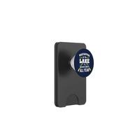 Tout au Long de l'année, on rit de ce Qui se Passe au lac PopSockets PopWallet pour MagSafe