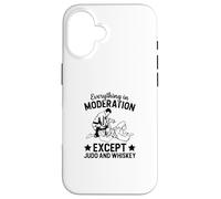 Tout avec modération sauf Le Judo et Le Whisky - Judo Coque pour iPhone 16