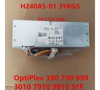 Tout bloc d'alimentation d'origine pour Dell OptiPlex 390 790 990 3010 7010 9010 SFF 240W alimentation à découpage H240AS-01 3YKG5 03YKG5