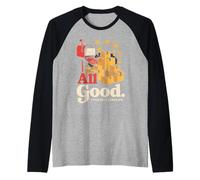 Tout bon employé des postes Life Mail Post Office Worker Funny Manche Raglan