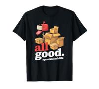 Tout bon employé des postes Life Mail Post Office Worker Funny T-Shirt