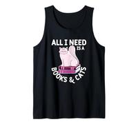 Tout ce Dont J'Ai Besoin, ce sont des Livres et des Chats. Débardeur