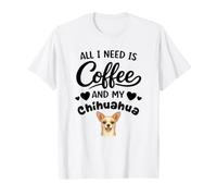 Tout Ce Dont J'Ai Besoin C'est De Café Et De Mon Chien T-Shirt