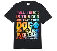 Tout ce Dont J'Ai Besoin, C'est de ce Chien et de cet Autre Chien Qui Aime Les Chiens drôles Comfort Colors Adult Heavyweight T-Shirt