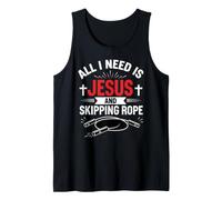 Tout ce Dont J'Ai Besoin, C'est de Jésus et de la Corde à Sauter Débardeur