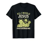 Tout ce dont j'ai besoin, c'est de Jésus et de Photobombing T-Shirt