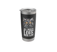 Tout ce dont j'ai besoin, c'est de l'amour de mon chat persan Gobelet isotherme en acier inoxydable double paroi