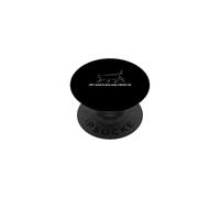 Tout ce Dont J'Ai Besoin C'est de l'amour et d'un Chat Noir PopSockets PopGrip Adhésif