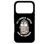 Tout ce Dont J'Ai Besoin, C'est d'un café et de Mon Pingouin Funny Seabird Emperor Men Coque pour iPhone 17 Pro