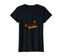 Tout ce Dont J'Ai Besoin, C'est d'une Amoureuse du café et du Soleil T-Shirt, Femme, Noir, XS