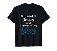 Tout ce dont j'ai besoin, c'est Jésus et un graphisme de création de cosplay T-Shirt