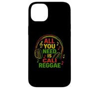 Tout ce Dont Vous Avez Besoin, C'est Cali Reggae Music | Vintage Reggae Coque pour iPhone 14 Plus