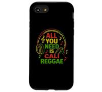 Tout ce Dont Vous Avez Besoin, C'est Cali Reggae Music | Vintage Reggae Coque pour iPhone SE (2020) / 7/8