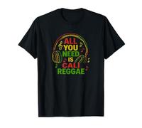 Tout ce Dont Vous Avez Besoin, C'est Cali Reggae Music | Vintage Reggae T-Shirt