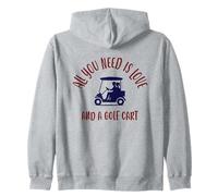 Tout ce dont vous avez besoin, c'est d'amour et d'un design de voiturette de golf Sweat à Capuche